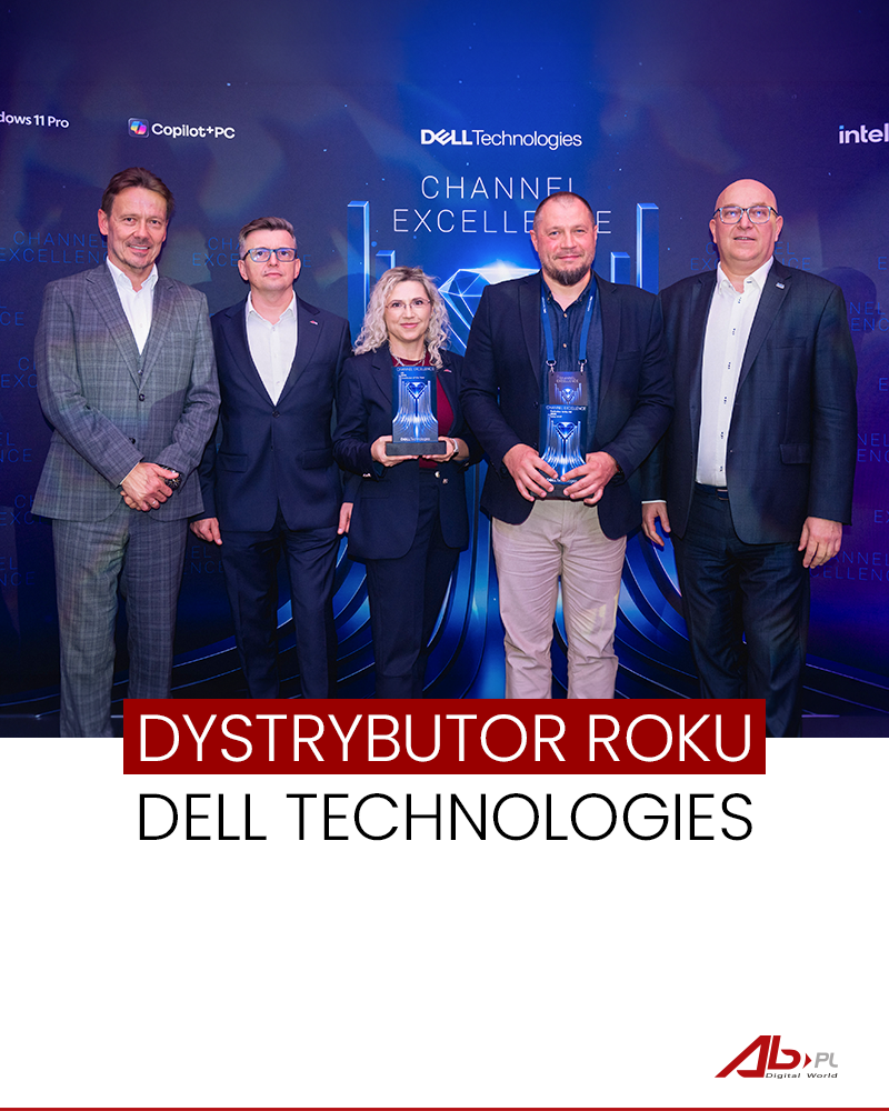 Dell Technologies Channel Excellence 2026: AB S.A. named Distributor of the Year! Recognition for Radosław Janka